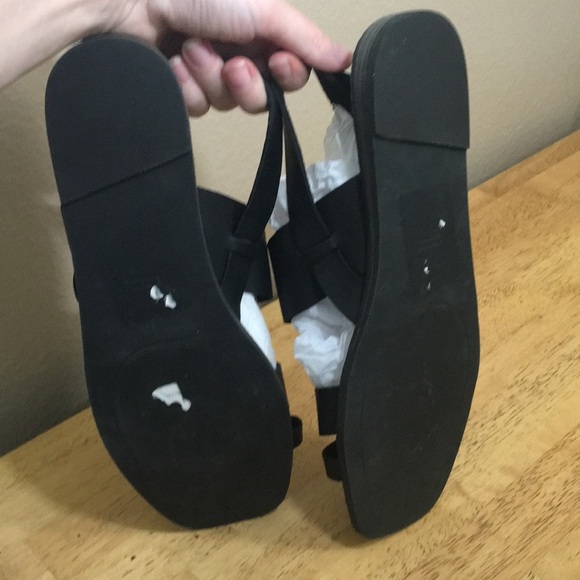 Toms Polly Slingback Black Sz 11, leather, NWOT - Picture 7 of 8